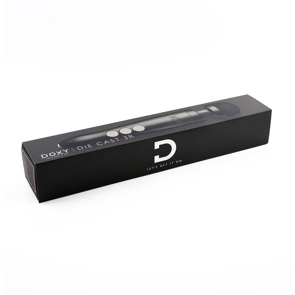 Doxy Die Cast 3 Rechargeable - Matte Black - UABDSM