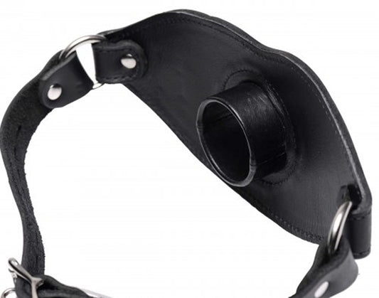 Strict Leather Locking Open Mouth Gag - UABDSM