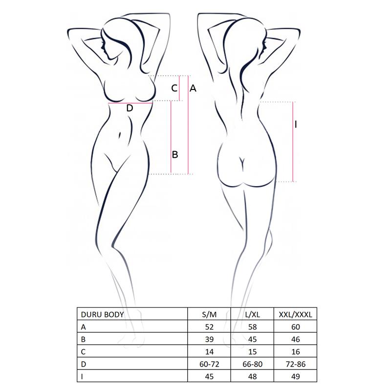 Duru Body Black and Red - UABDSM