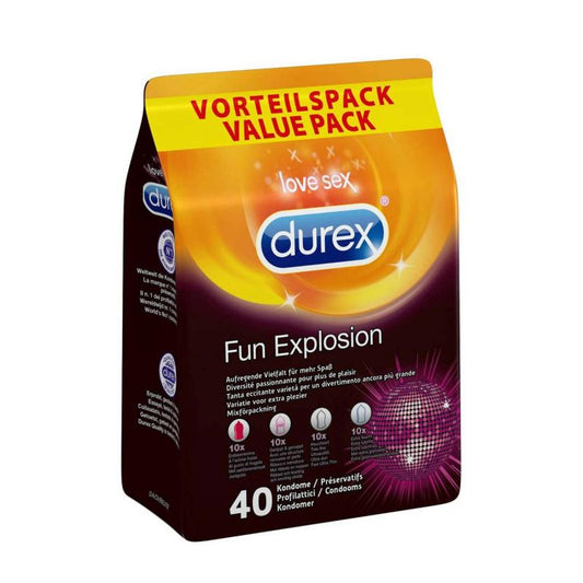 Durex Fun Explosion Value Pack - 40 Pieces Durex Fun Explosion Value Pack - 40 Pieces - UABDSM