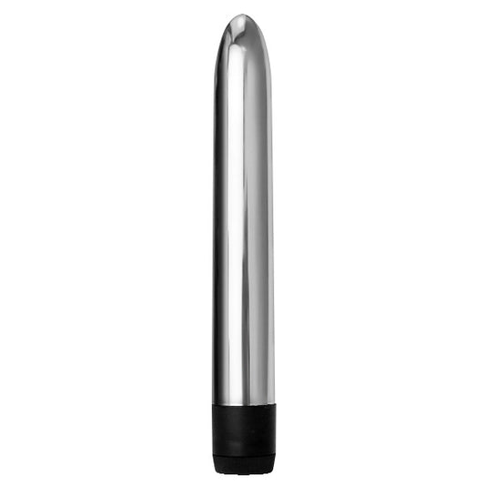 Trinity 7-Inch Slim Silver Vibrator Trinity 7-Inch Slim Silver Vibrator - UABDSM