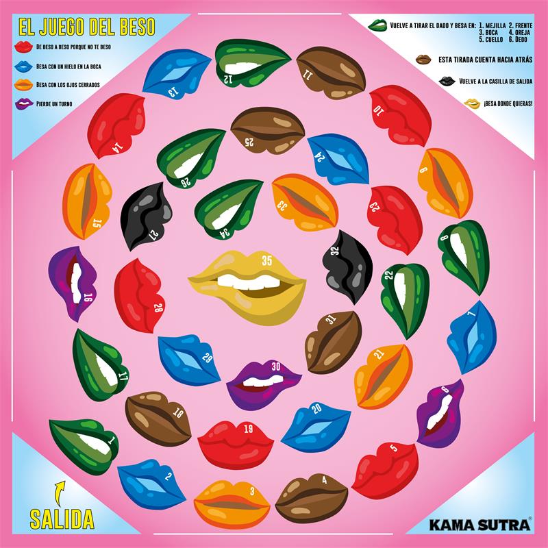 Erotic Kiss Board Game - UABDSM