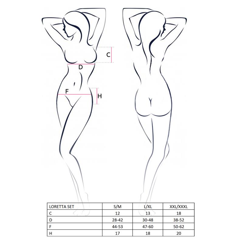 Loretta Set Black - UABDSM