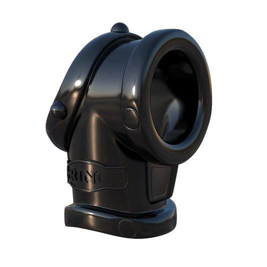 Fantasy C-Ringz Cock Pipe with Ball-Stretcher Black Fantasy C-Ringz Cock Pipe with Ball-Stretcher Black - UABDSM