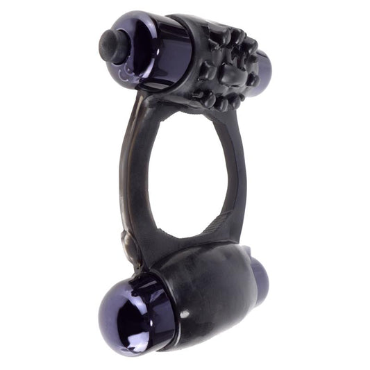 Fantasy C-Ringz Duo-Vibrating Super Ring Black Fantasy C-Ringz Duo-Vibrating Super Ring Black - UABDSM