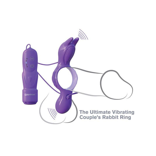 Fantasy C-Ringz His and Hers Ultimate Rabbit Purple - UABDSM