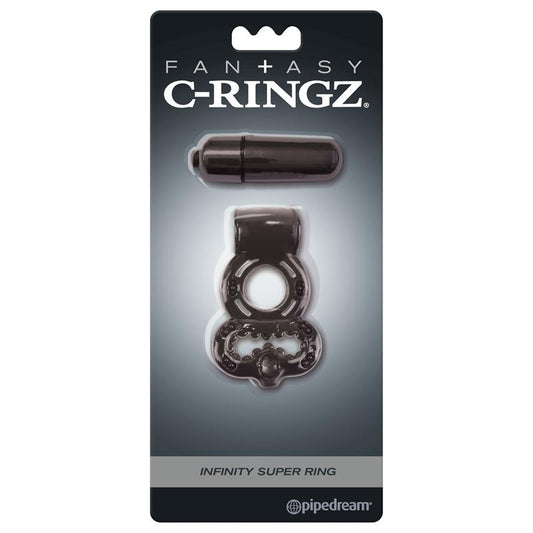 Fantasy C-Ringz Infinity Super Ring-Black - UABDSM