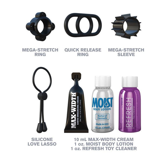 Fantasy C-Ringz Party Pack Black - UABDSM