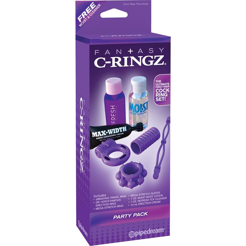 Fantasy C-Ringz Party Pack Purple - UABDSM