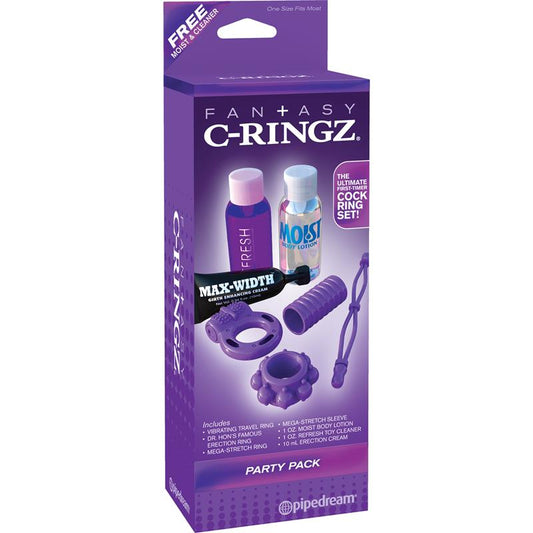 Fantasy C-Ringz Party Pack Purple - UABDSM