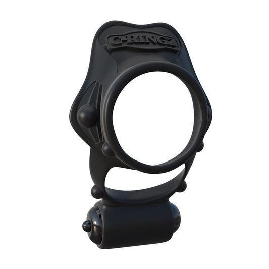 Fantasy C-Ringz Rock Hard Vibrating Ring Black Fantasy C-Ringz Rock Hard Vibrating Ring Black - UABDSM