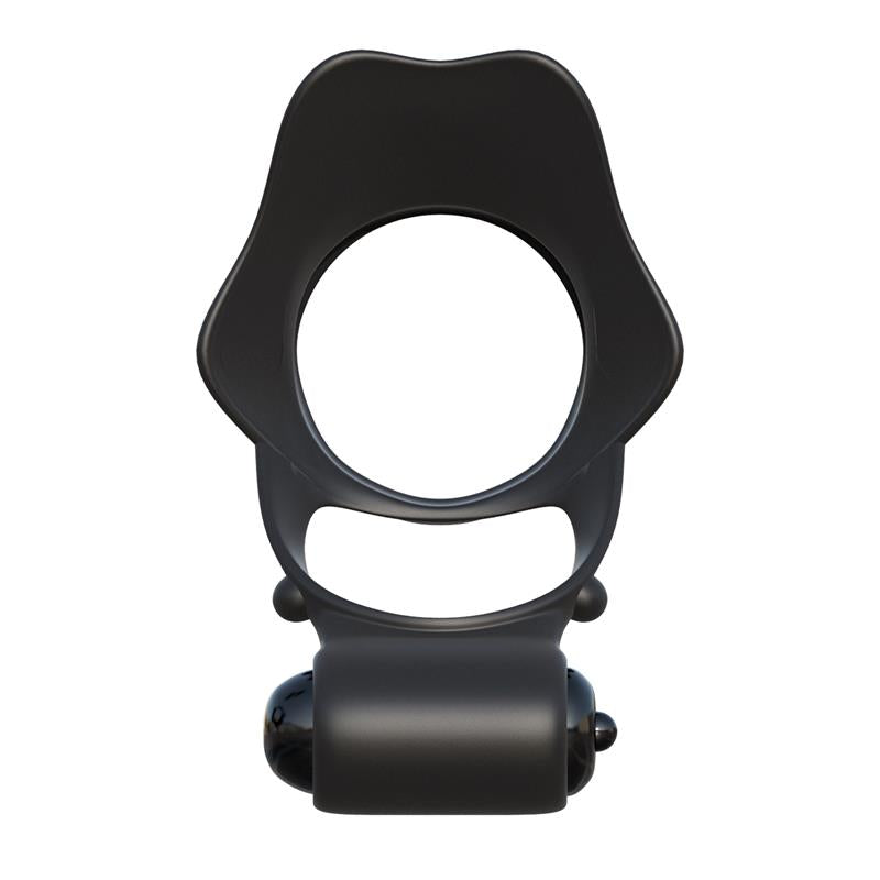 Fantasy C-Ringz Rock Hard Vibrating Ring Black - UABDSM