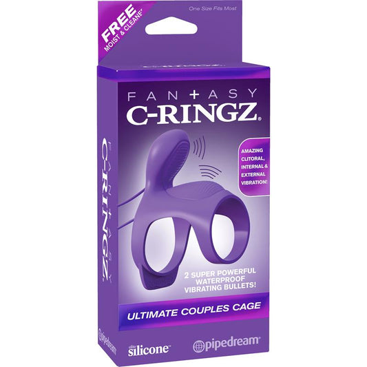 Fantasy C-Ringz Ultimate Couples Cage-Purple - UABDSM