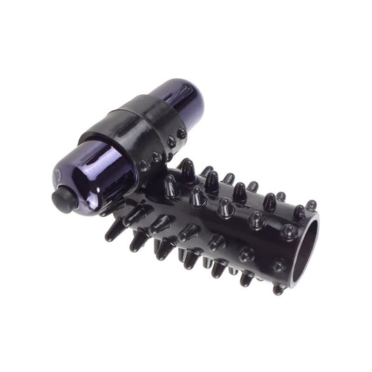 Fantasy C-Ringz Vibrating Super Sleeve Black Fantasy C-Ringz Vibrating Super Sleeve Black - UABDSM