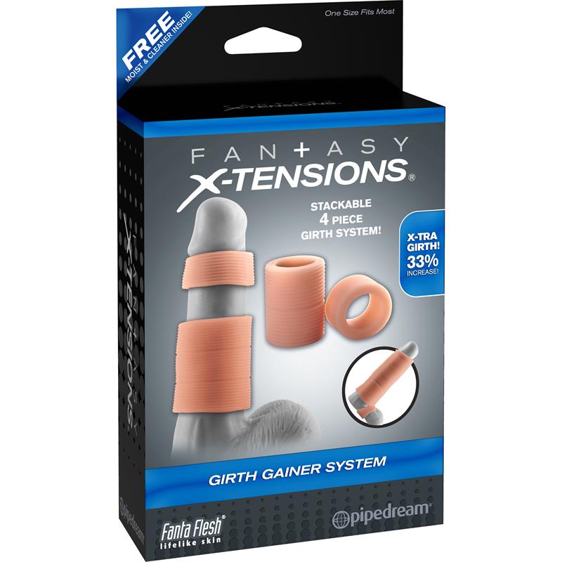 Fantasy X-tensions Girth Gainer System-Flesh - UABDSM