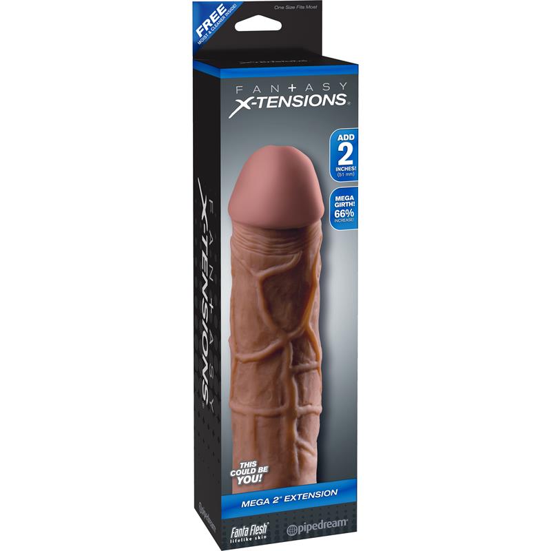 Fantasy X-tensions Mega 51 cm Extension - Brown - UABDSM