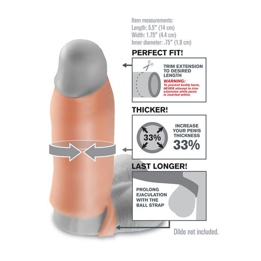 Fantasy X-tensions Real Feel Enhancer-Flesh - UABDSM