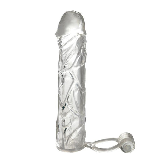 Fantasy X-tensions Vibrating Super Sleeve - Clear Fantasy X-tensions Vibrating Super Sleeve - Clear - UABDSM