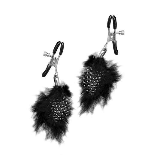 Feather Nipple Clamps Black Feather Nipple Clamps Black - UABDSM