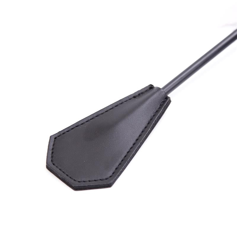Feather Tickler and Paddle 2 in 1 29 cm Black - UABDSM