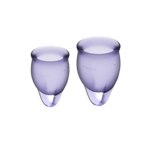 Feel Confident Menstrual Cup Lilla Pack of 2 Feel Confident Menstrual Cup Lilla Pack of 2 - UABDSM