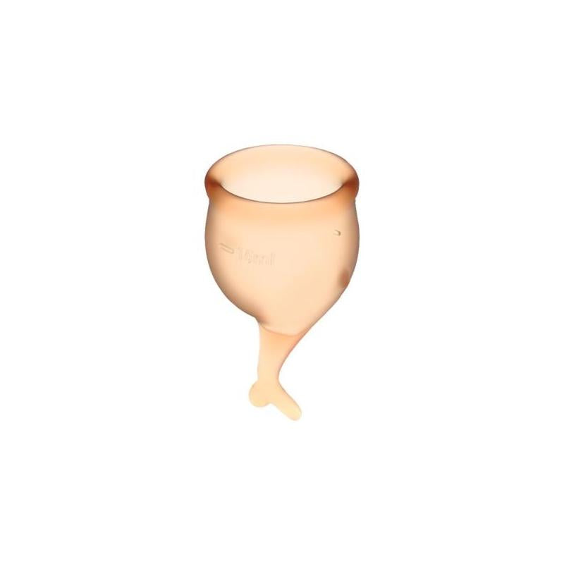 Feel Secure Menstrual Cup Orange Pack of 2 - UABDSM