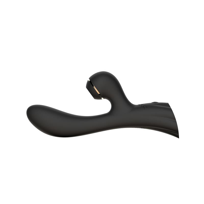 Feliona Vibe and Clitoris Sucker with Touch Control G-Spot Black - UABDSM