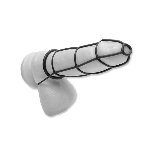 Fetish Fantasy Elite Cockcage and Ring Set Black Fetish Fantasy Elite Cockcage and Ring Set Black - UABDSM