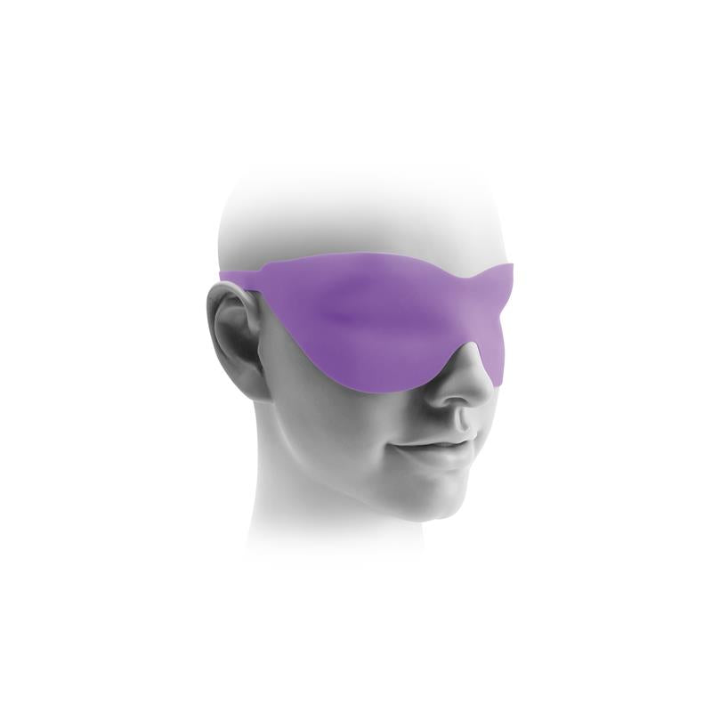 Fetish Fantasy Elite Vibrating Double Delight Strap-On Purple - UABDSM