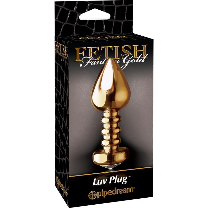 Fetish Fantasy Gold Luv Plug Gold - UABDSM