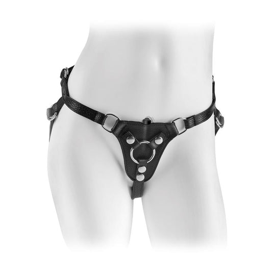 Fetish Fantasy Series Leather Fantasy Harness-Blac Fetish Fantasy Series Leather Fantasy Harness-Blac - UABDSM