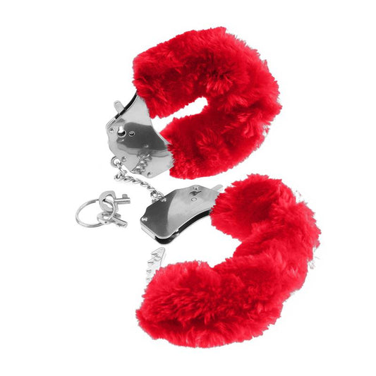 Fetish Fantasy Series Original Furry Cuffs Red Fetish Fantasy Series Original Furry Cuffs Red - UABDSM
