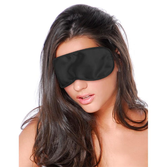 Fetish Fantasy Series Satin Love Mask - Black - UABDSM