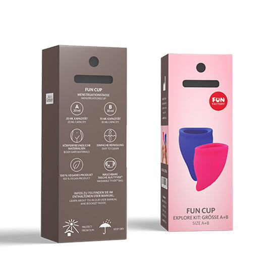 Fun Factory Fun Cup Explore Kit Pink and Ultramarine - UABDSM