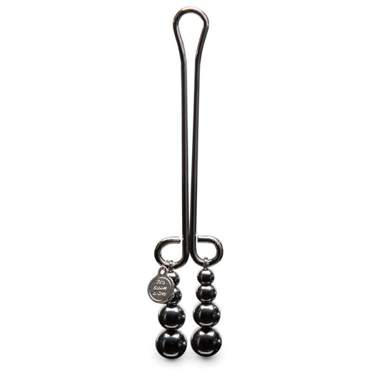 Just Sensation Beaded Clitoral Clamp Just Sensation Beaded Clitoral Clamp - UABDSM
