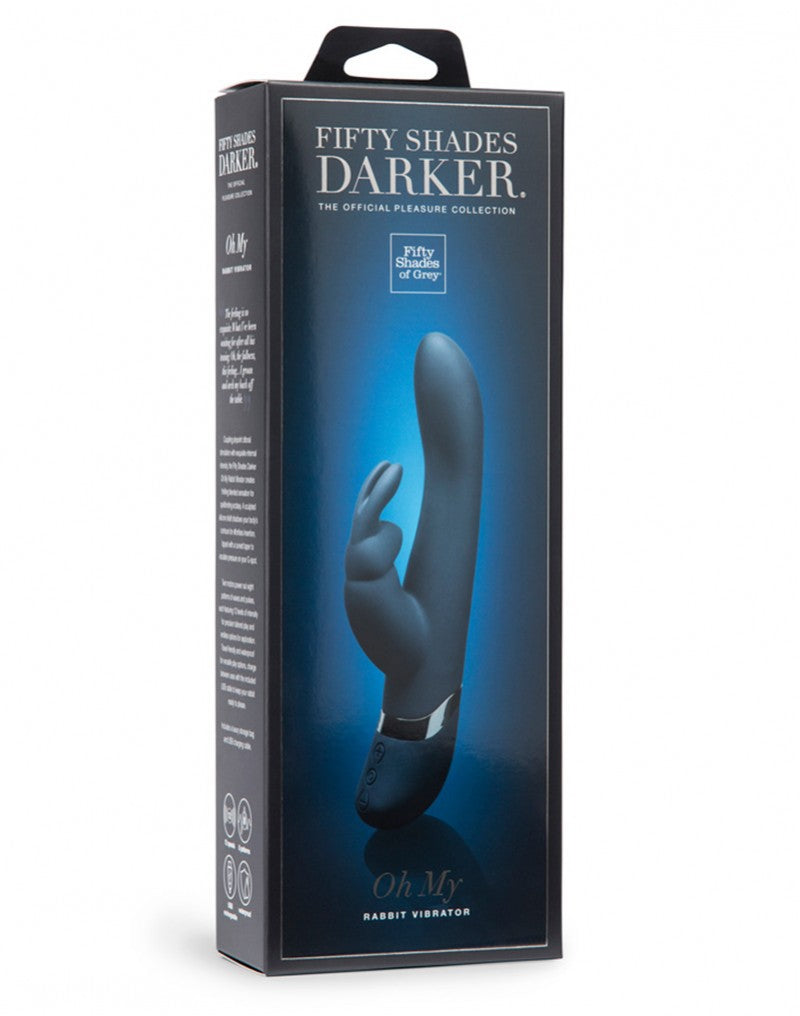 Oh My - FSoG Darker Rabbit Vibrator - UABDSM