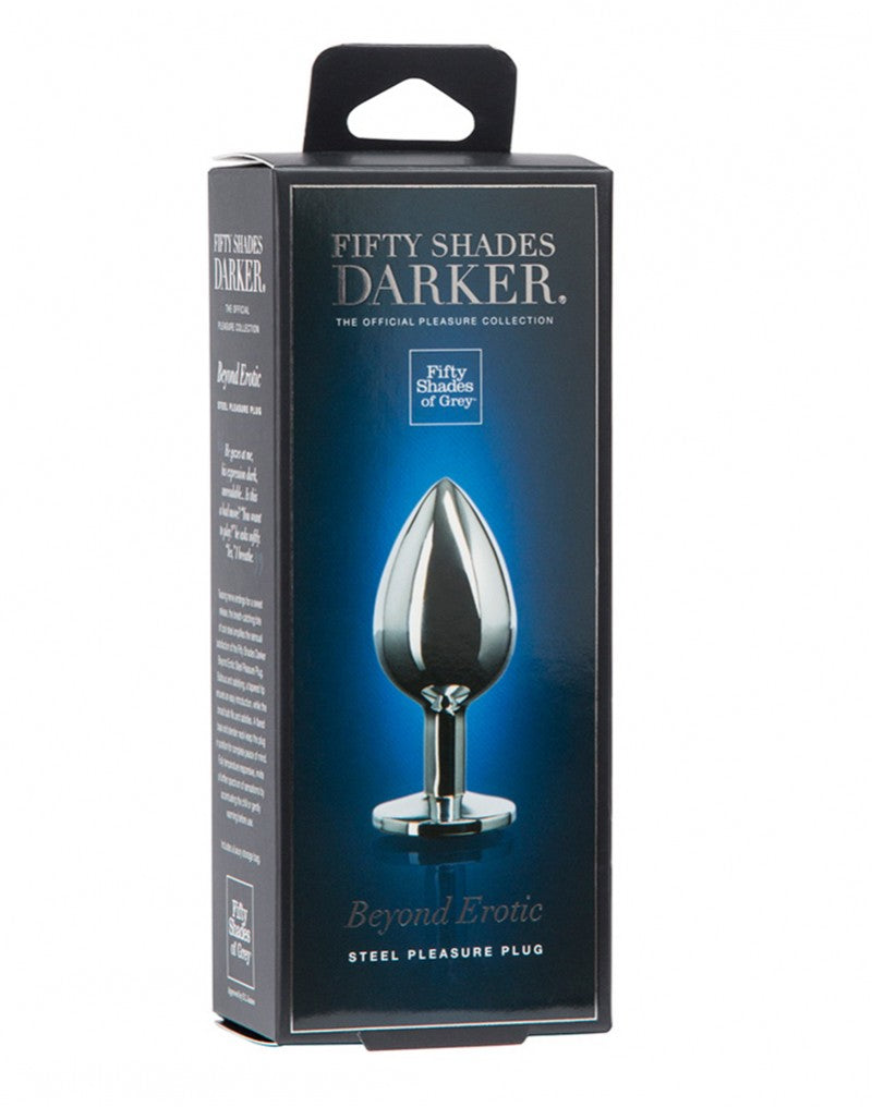 Beyond Erotic - FSoG Darker Steel Butt Plug - UABDSM