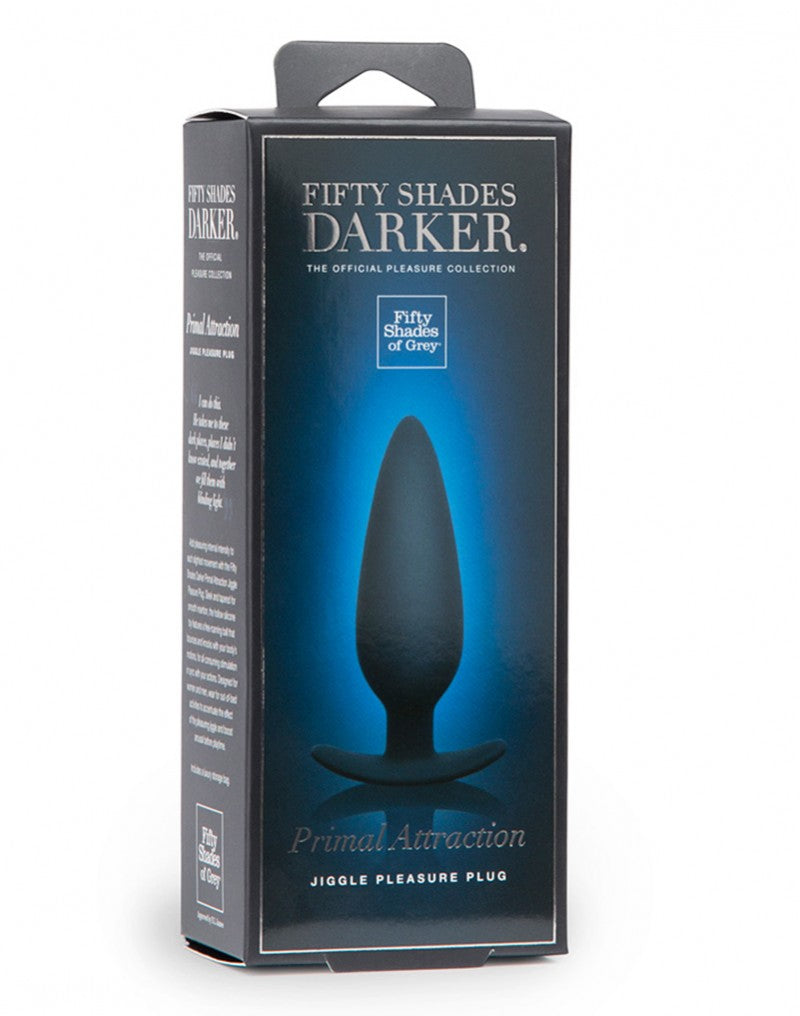 Primal Attraction Jiggle - FSoG Darker Butt Plug - UABDSM