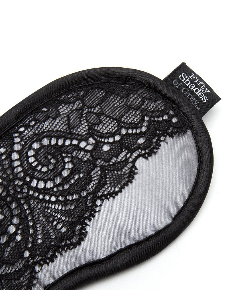 Fifty Shades Of Grey - Satin And Lace Blindfold - UABDSM