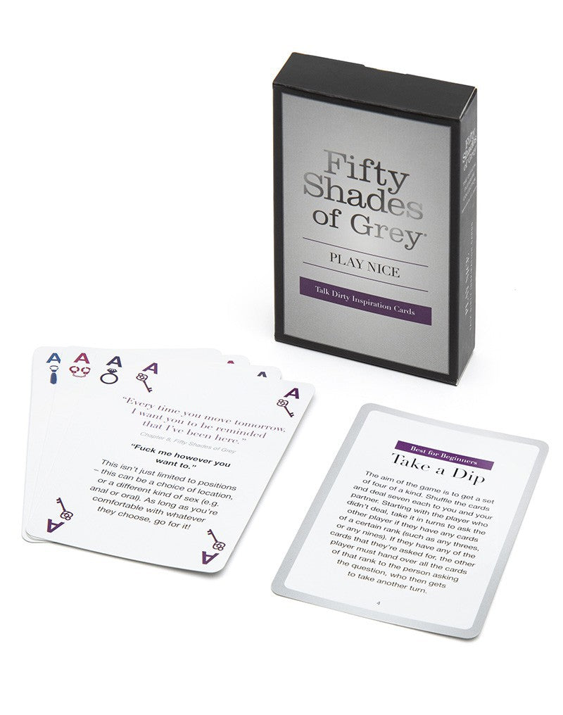 Fifty Shades Of Grey - Talk Dirty Inspiration Cards - UABDSM