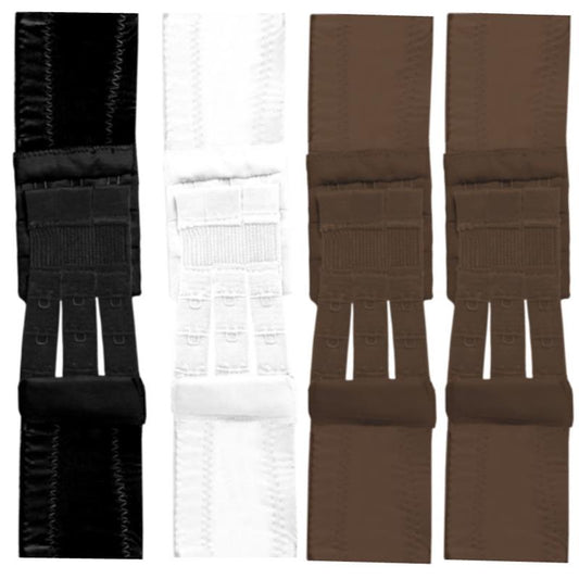 Flexible Bra Extenders 3-Hook 4 colors Flexible Bra Extenders 3-Hook 4 colors - UABDSM