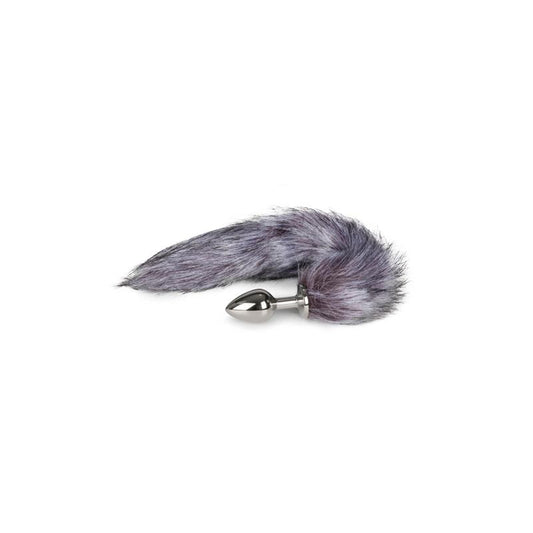 Fox Tail Plug No. 6 - Silver Fox Tail Plug No. 6 - Silver - UABDSM