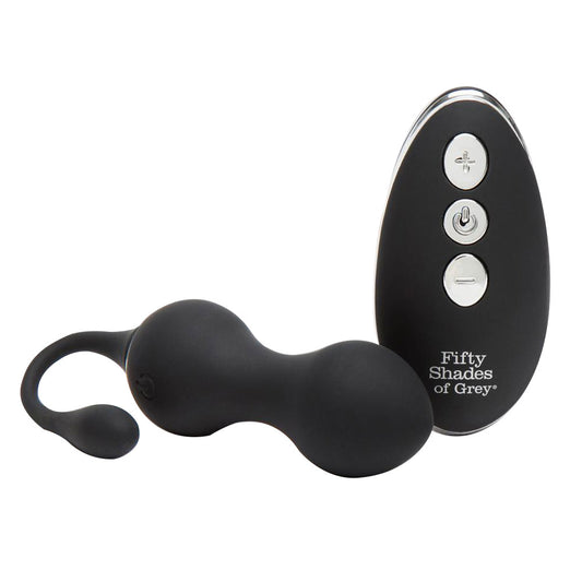 Fifty Shades of Grey Relentless Vibrations Remote Control Kegel Balls Fifty Shades of Grey Relentless Vibrations Remote Control Kegel Balls - UABDSM