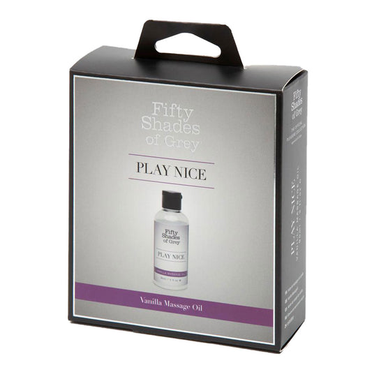 Fifty Shades of Grey Play Nice Vanilla Massage Oil 90ml - UABDSM
