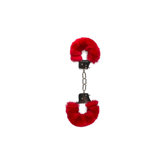 Furry Handcuffs - Red Furry Handcuffs - Red - UABDSM