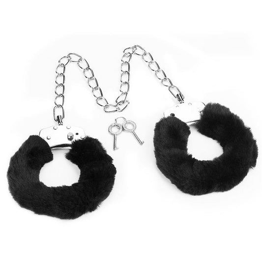 Furry Metal Ankle Cuffs Black Furry Metal Ankle Cuffs Black - UABDSM