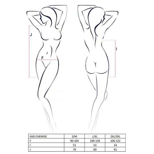 Gigi Chemise Black - UABDSM