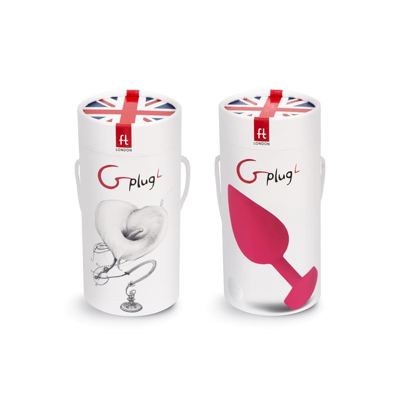 Gplug Butt Plug Small Neon Rose - UABDSM