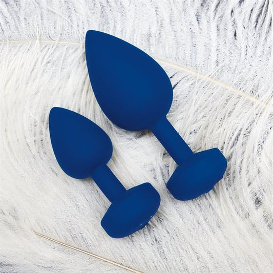 GplugLarge Butt Plug Large Navy Blue - UABDSM