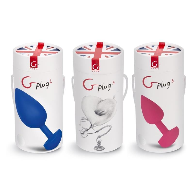 GplugSmall Butt Plug Small Navy Blue - UABDSM